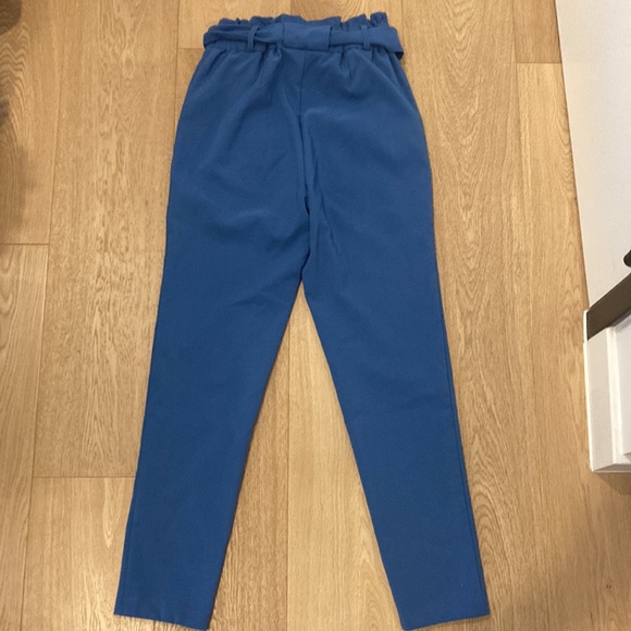 Dynamite Paperbag Blue Slacks - Picture 3 of 4